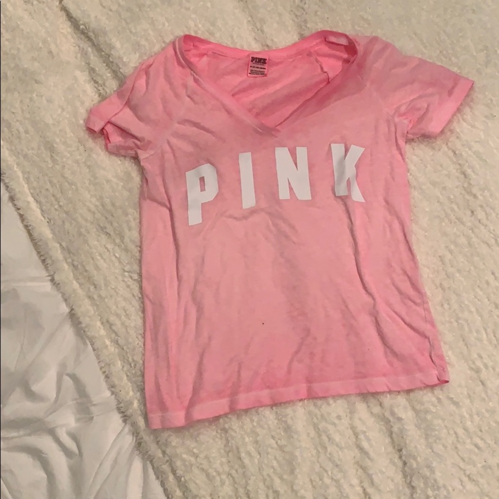 Pink Short Sleeved Shirt